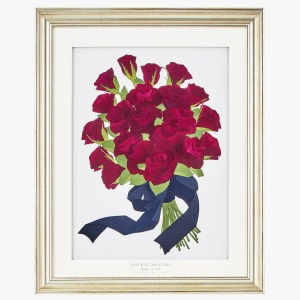 ブーケを押し花にして残す、人気商品1